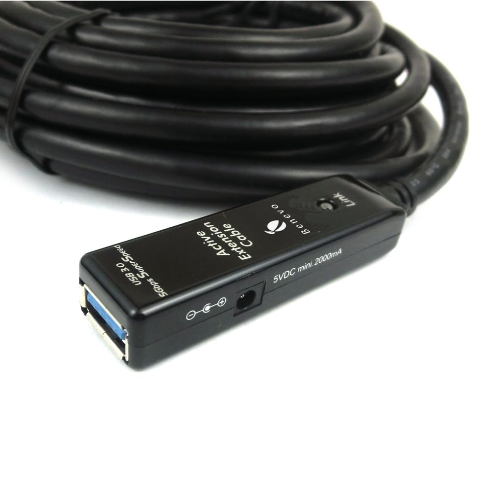 Benevo 專業型 5米 主動式USB 3.0 訊號增益延長線 (BUE3005U1)